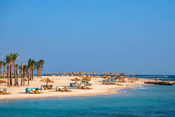 The Red Sea holiday resort of Port Ghalib in Egypt